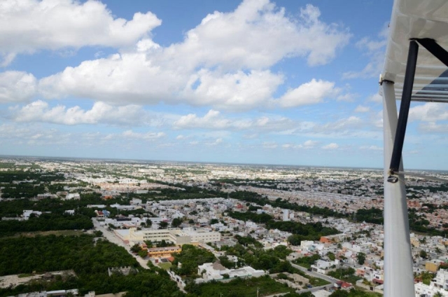 Volando sobre la ciudad